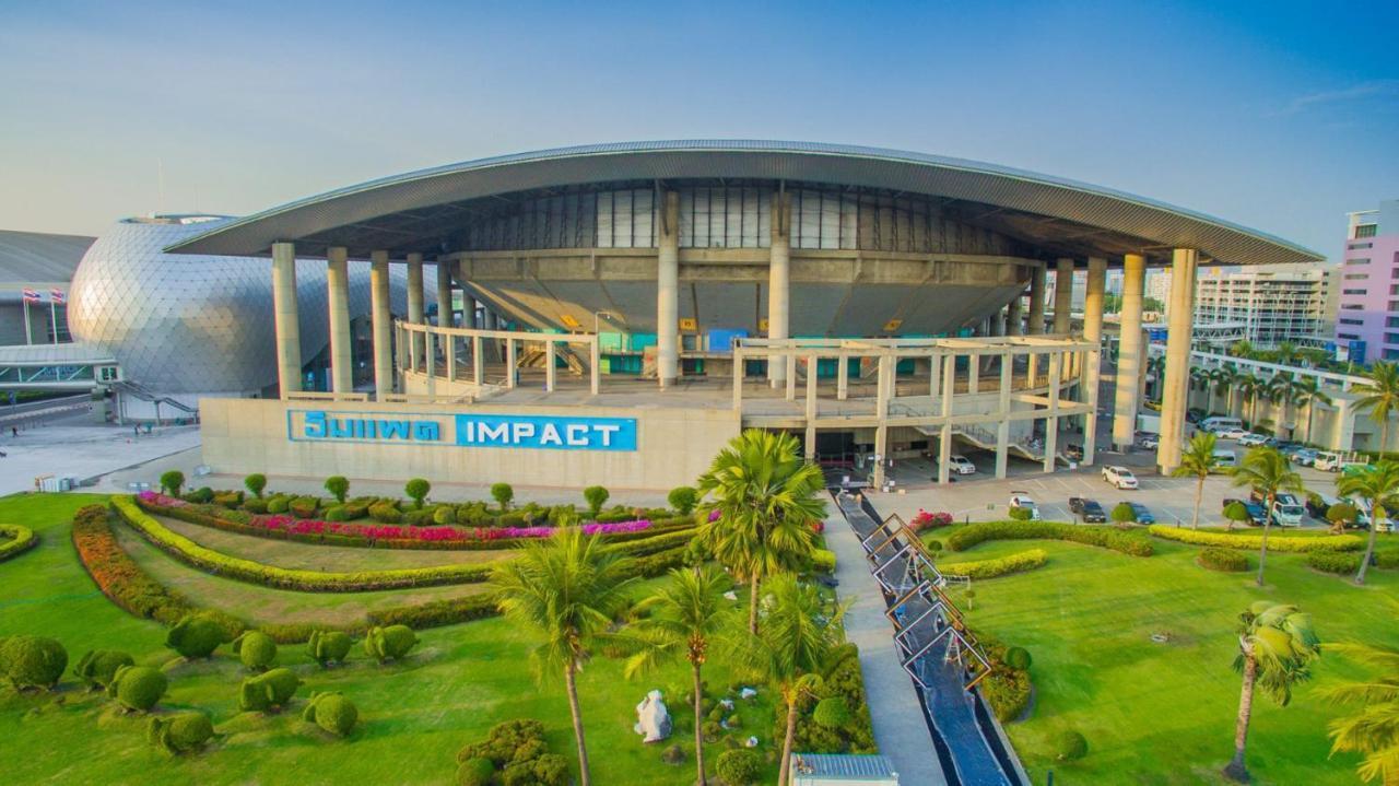 ป็อปปูล่าคอนโด เมืองทองธานี ใกล้ Impact 酒店 公寓 Bangkok Exterior foto